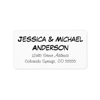 Simple Names - Address Labels