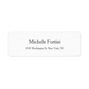 Simple Noir & Wifi Moderne Minimaliste Style Chic