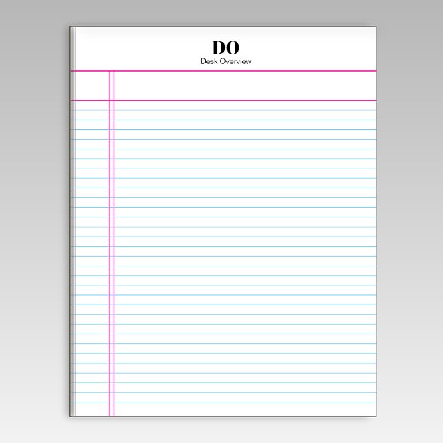 Simple Nom Monogramme Margin College Bloc-notes co (Créateur téléchargé)