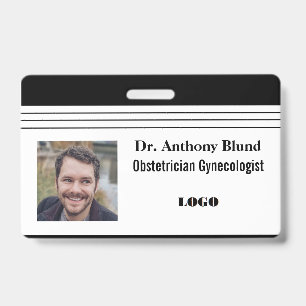 Simple Obstetrician and Gynecologist Badge