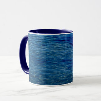 Simple Ocean Ripples Mug