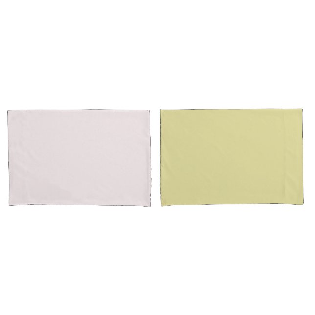 Simple One-Colour Pillow Cover (Front-Set)