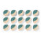 Simple Organic Shapes Sherbet Pastel  Labels