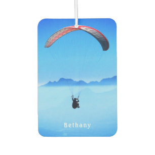 Simple Paragliding Photo With Blue Sky Air Freshener