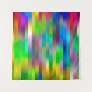 simple parallel vertical lines pattern abstract tapestry