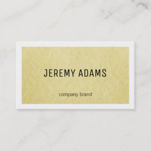 Simple   Parchment   Border Business Card