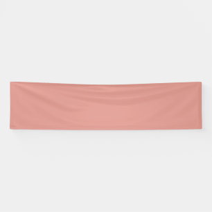 Simple pastel flamingo pink colour banner