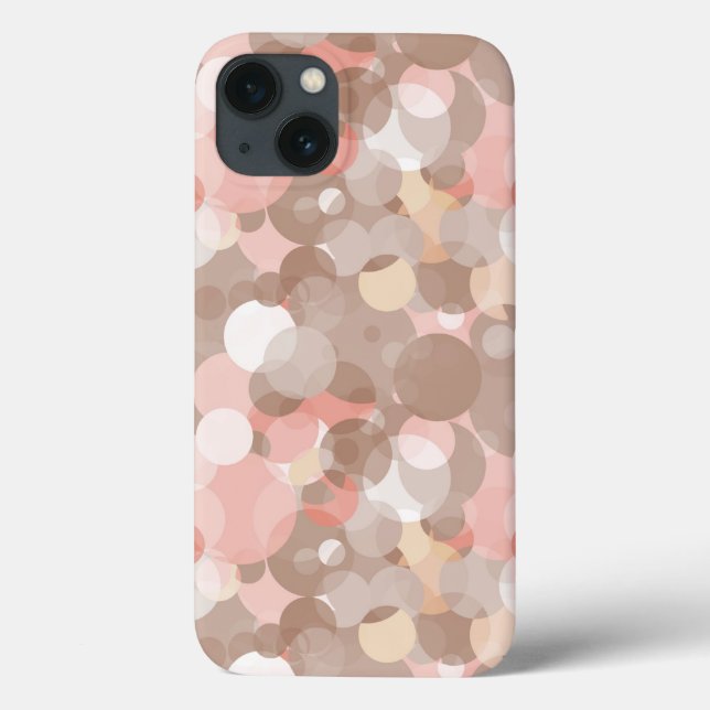 Simple Pattern - Circles Case-Mate iPhone Case (Back)