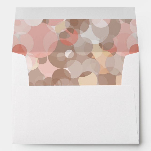 Simple Pattern - Circles Envelopes (Back (Bottom))