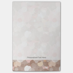 Simple Pattern - Circles Post-it Notes