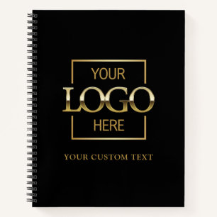 Simple Personalized Business Logo Promotional  Notebook
