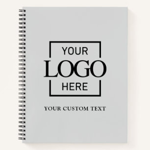 Simple Personalized Business Logo Promotional  Notebook