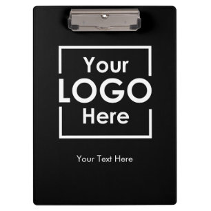 Simple Personalized Business Logo Text Corporate  Clipboard