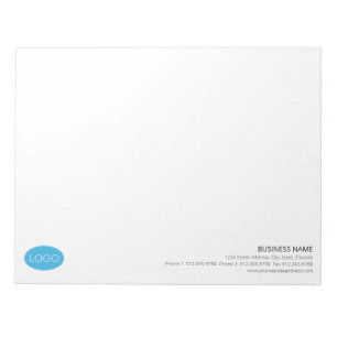 Simple Personalized, Custom Design Notepad