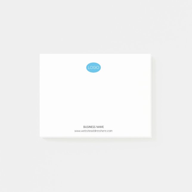 Simple Personalized, Custom Design Post-it Notes (Front)