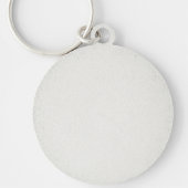 Simple Personalized Dog Lover Pet Photo Keychain (Back)