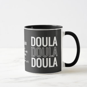 Simple Personalized DOULA Mug
