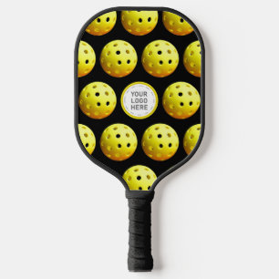 Simple Personalized Logo Pattern Custom Colour Pickleball Paddle