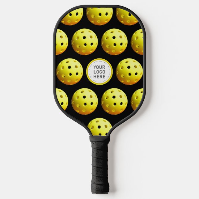 Simple Personalized Logo Pattern Custom Colour Pickleball Paddle (Front)