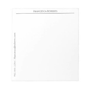 Simple Personalized Notepad