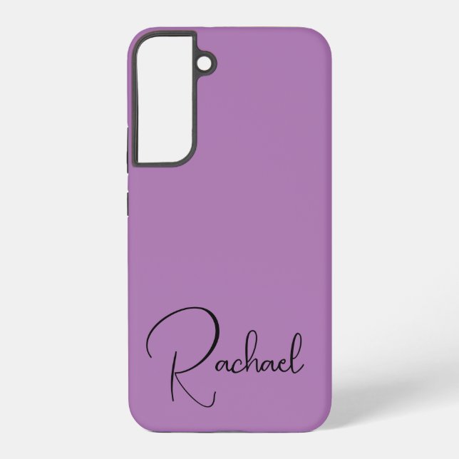 Simple Personalized  Samsung Galaxy S22+ Case (Back)