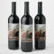 Simple Personalized Wedding Photo Wine Labels