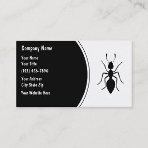 Simple Pest Control Business Cards