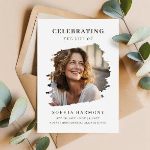 Simple Photo Celebration of Life Program