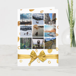 Simple Photo Collage Any Occasion Greeting Card