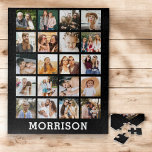 Simple Photo Collage Personalized Instagram Family Jigsaw Puzzle<br><div class="desc">Capture your cherished memories with this Simple Photo Collage Picture Personalized Jigsaw Puzzle. Featuring space for your favourite photos, this puzzle creates a stunning visual display of your special moments. Personalize it with your own images to make a unique gift for friends, family, or even yourself. Perfect for birthdays, anniversaries,...</div>
