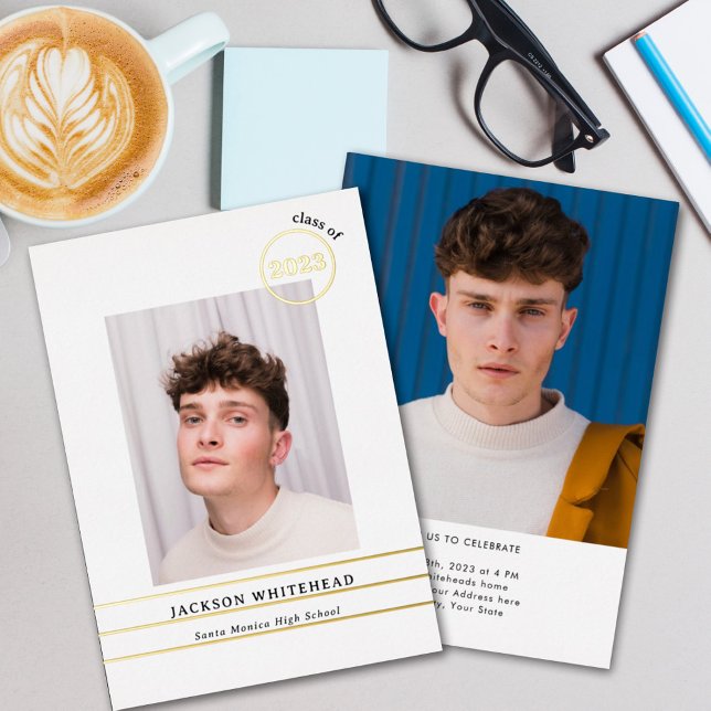 Simple Photo Graduate White (Creator Uploaded)