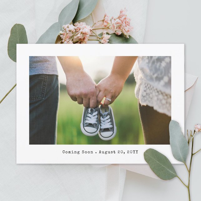 Simple Photo Pregnancy Announcement (Creator Uploaded)