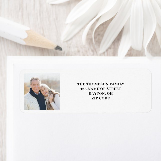 Simple Photo Return Address  (Insitu)