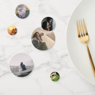 Simple Photo Theme Table Confetti