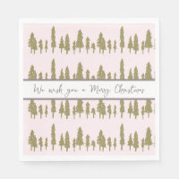 Simple Pink and Magenta Christmas Pattern