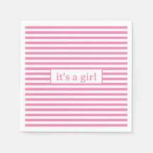 Simple Pink and White Stripes
