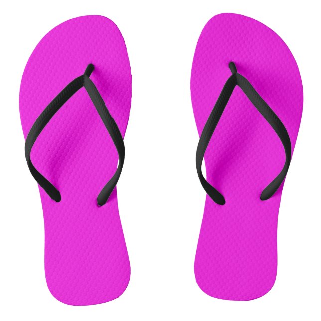simple pink flip flops (Footbed)