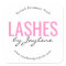 Simple Pink Lash Label