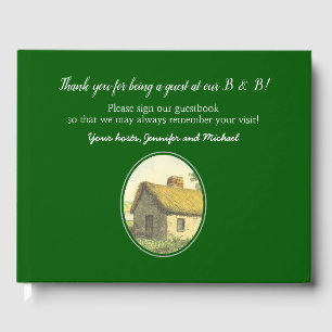 Simple, Plain B and B Guestbook