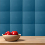 Simple plain Blue Sapphire solid colour Tile<br><div class="desc">Simple plain Blue Sapphire solid colour design.</div>