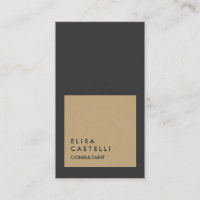 Simple Plain Grey Beige Trendy Consultant