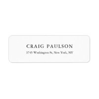 Simple Plain Minimalist Elegant Classical
