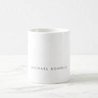 Simple Plain Minimalist Elegant Modern White