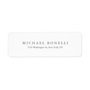Return Address Labels | Zazzle