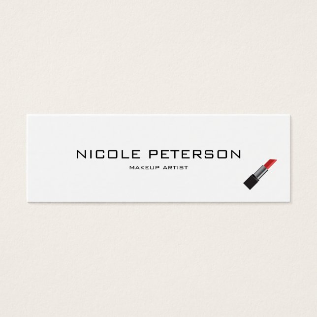 Simple Plain Moderne Maquillage Nomination Artiste (Devant)