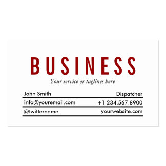 Logistics Business Cards and Business Card Templates | Zazzle Canada