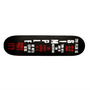 Simple Plan Skateboard