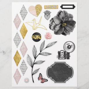 "Simple Pleasures" Embellishments Set 01