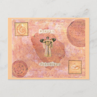 Simple Pleasures Postcard