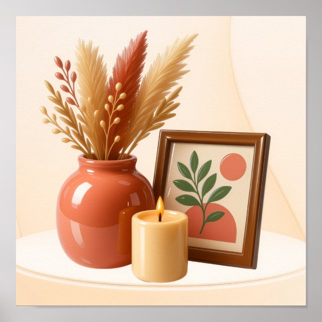 Simple poster cozy colours (Front)